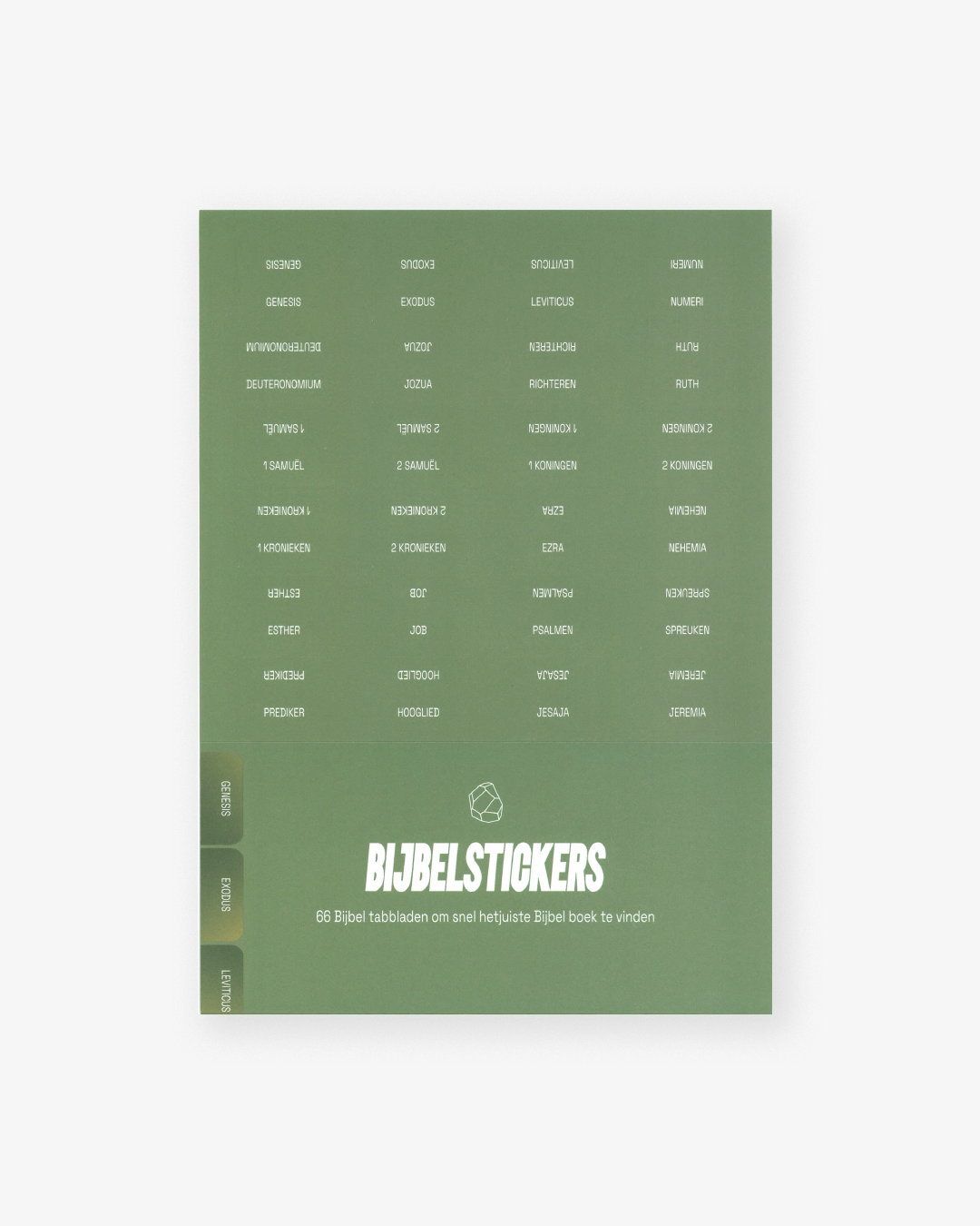 Bijbelstickers - Levende Steen